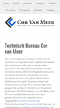 Mobile Screenshot of corvanmeer.nl